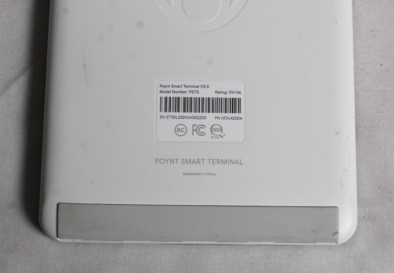 GoDaddy POYNT PST3 Smart Terminal Card Reader – Read Desc.