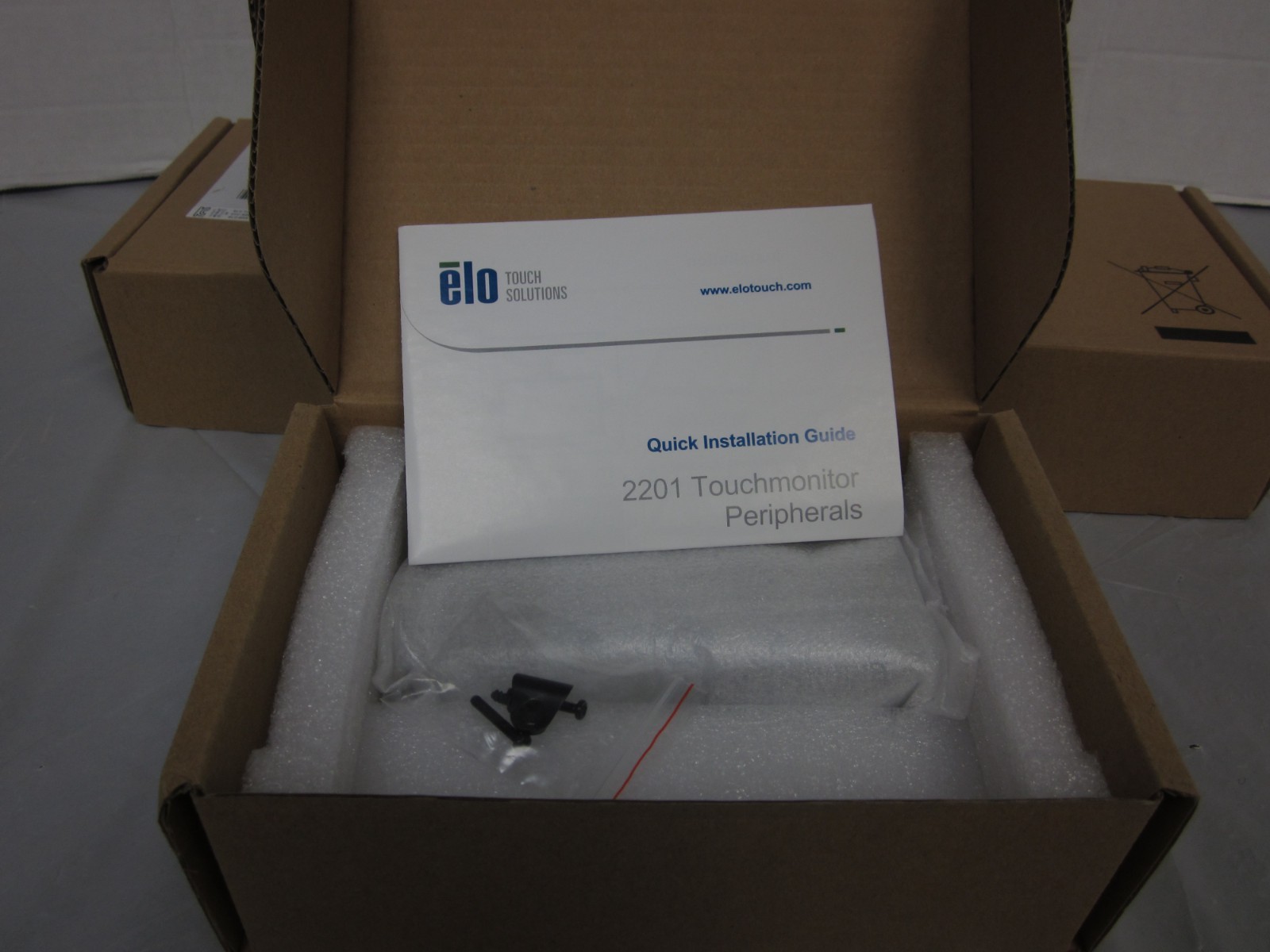 NEW LOT of 3 ELO-MSR-ET2201L-MT-GY-R E757859 Magnetic Strip Reader