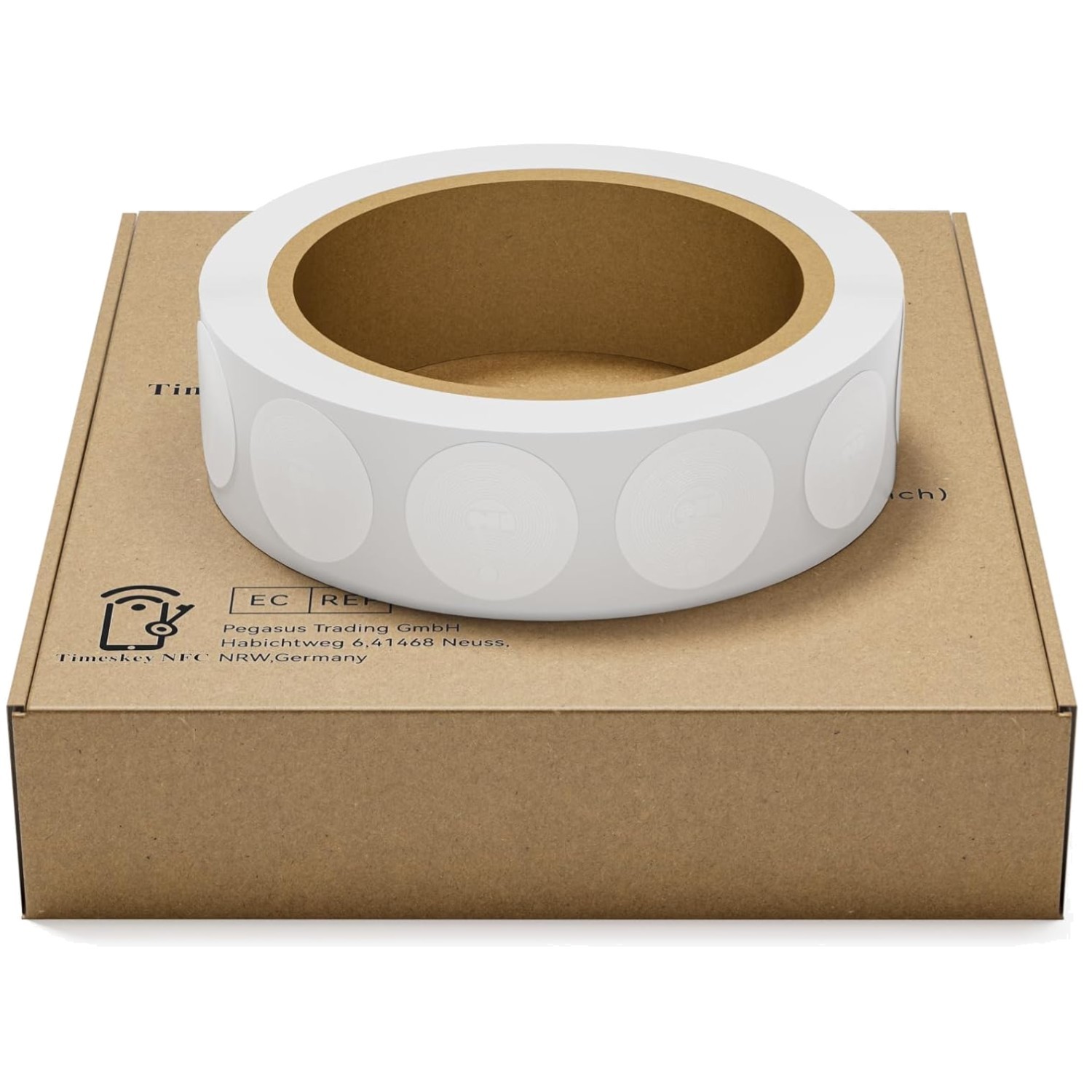NTAG215 NFC Stickers 1 inch – 1000 pack