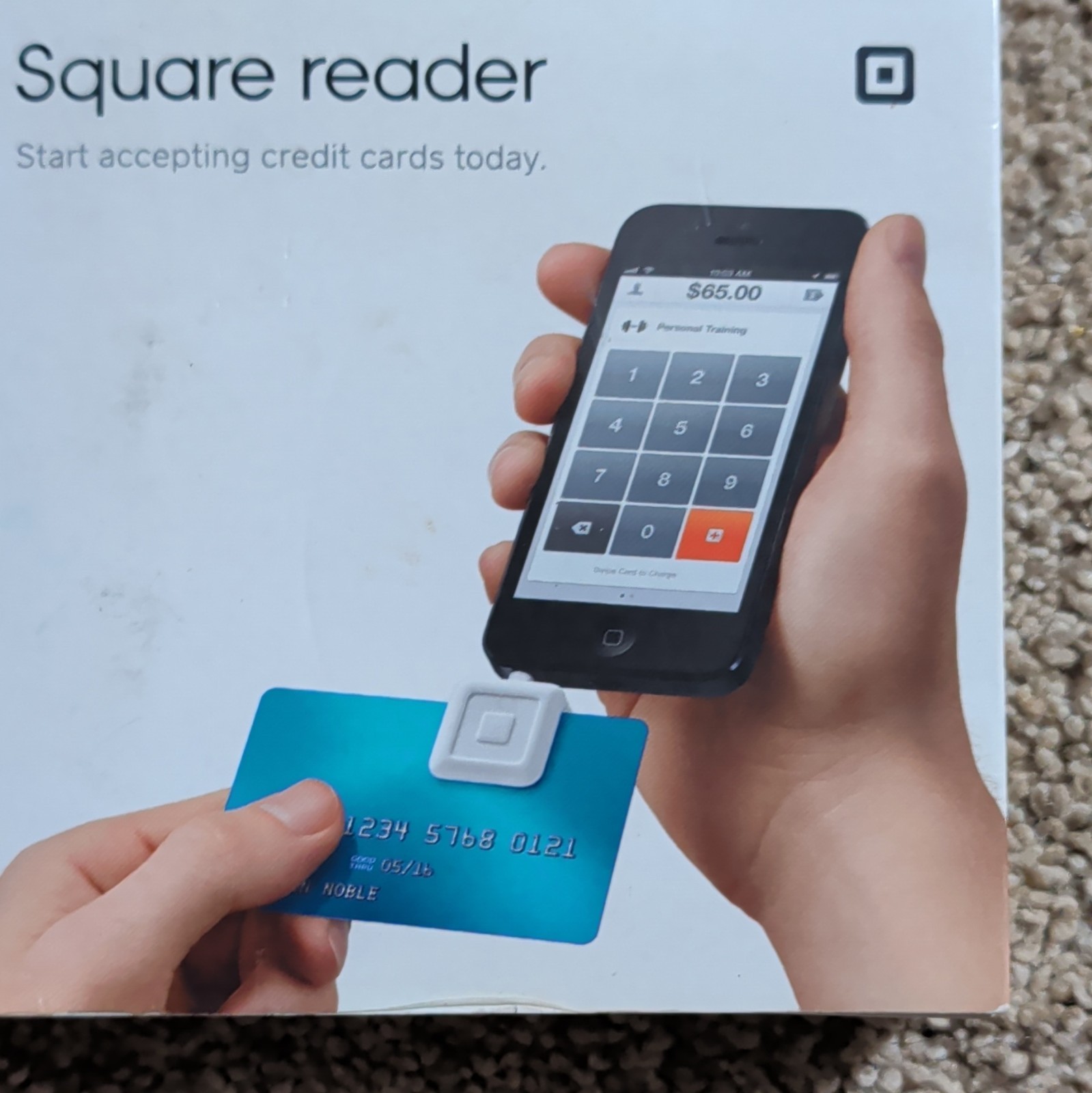 Square Square Reader Model Credit Card Reader – Square Reader