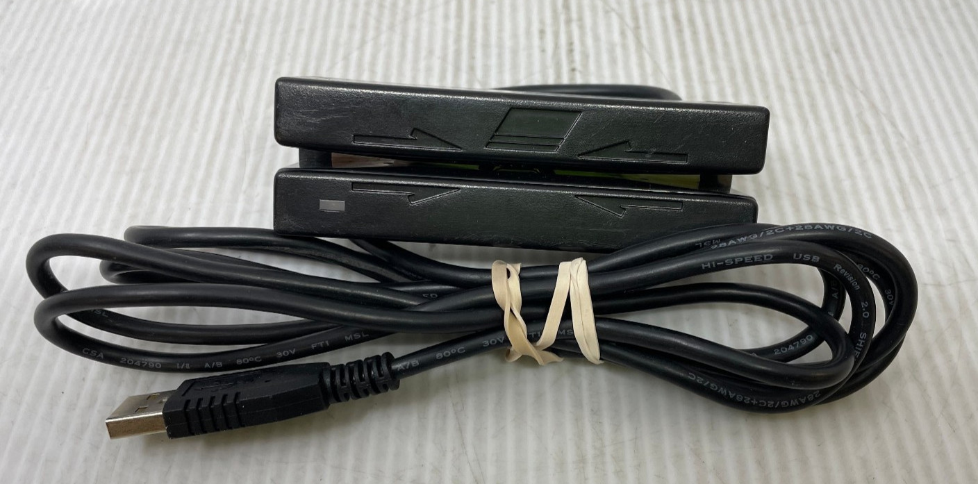 Magtek 21040110 USB Magnetic Credit Card Swipe Reader