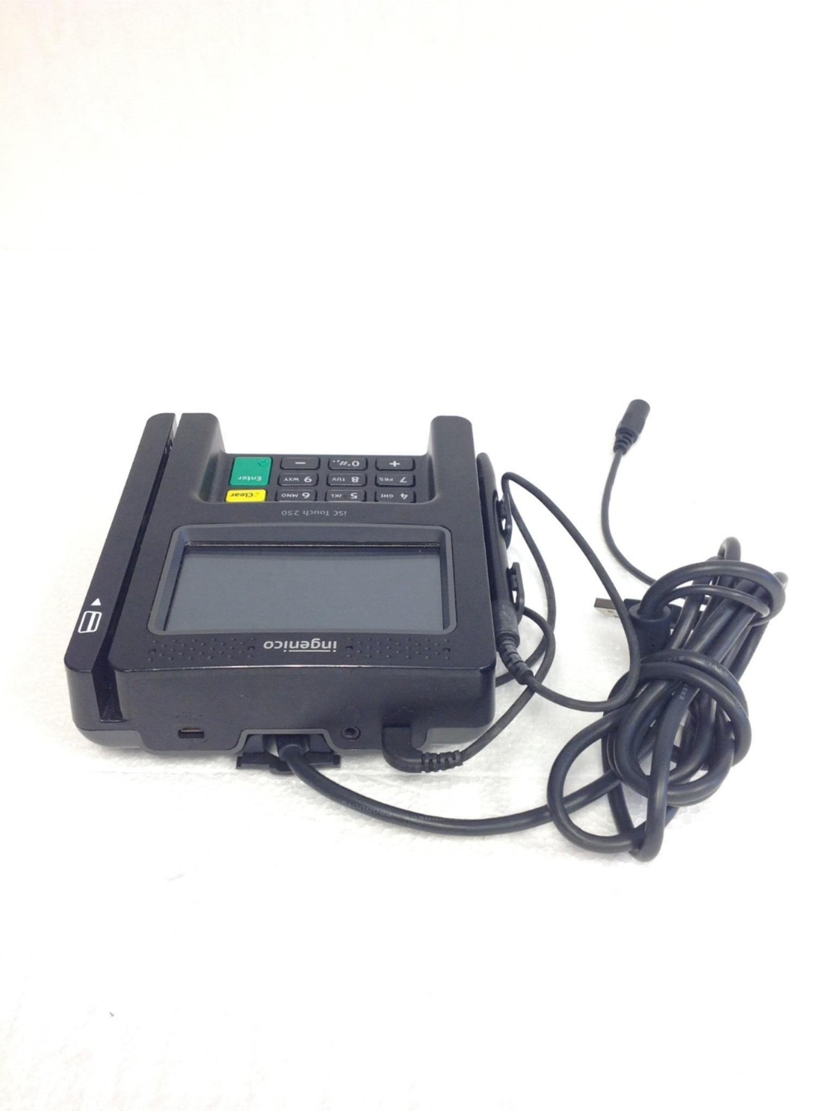Lot Of 8 Ingenico ISC250-V4 Payment Terminal Credit Card Reader w/ Signature Pen