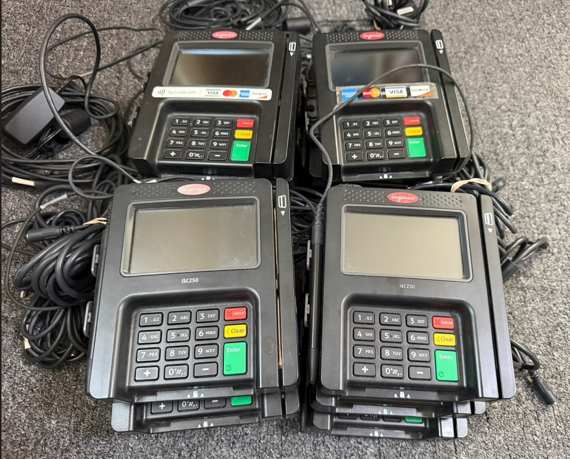 Ingenico iSC Touch 250 Payment Terminal – LOT of 10