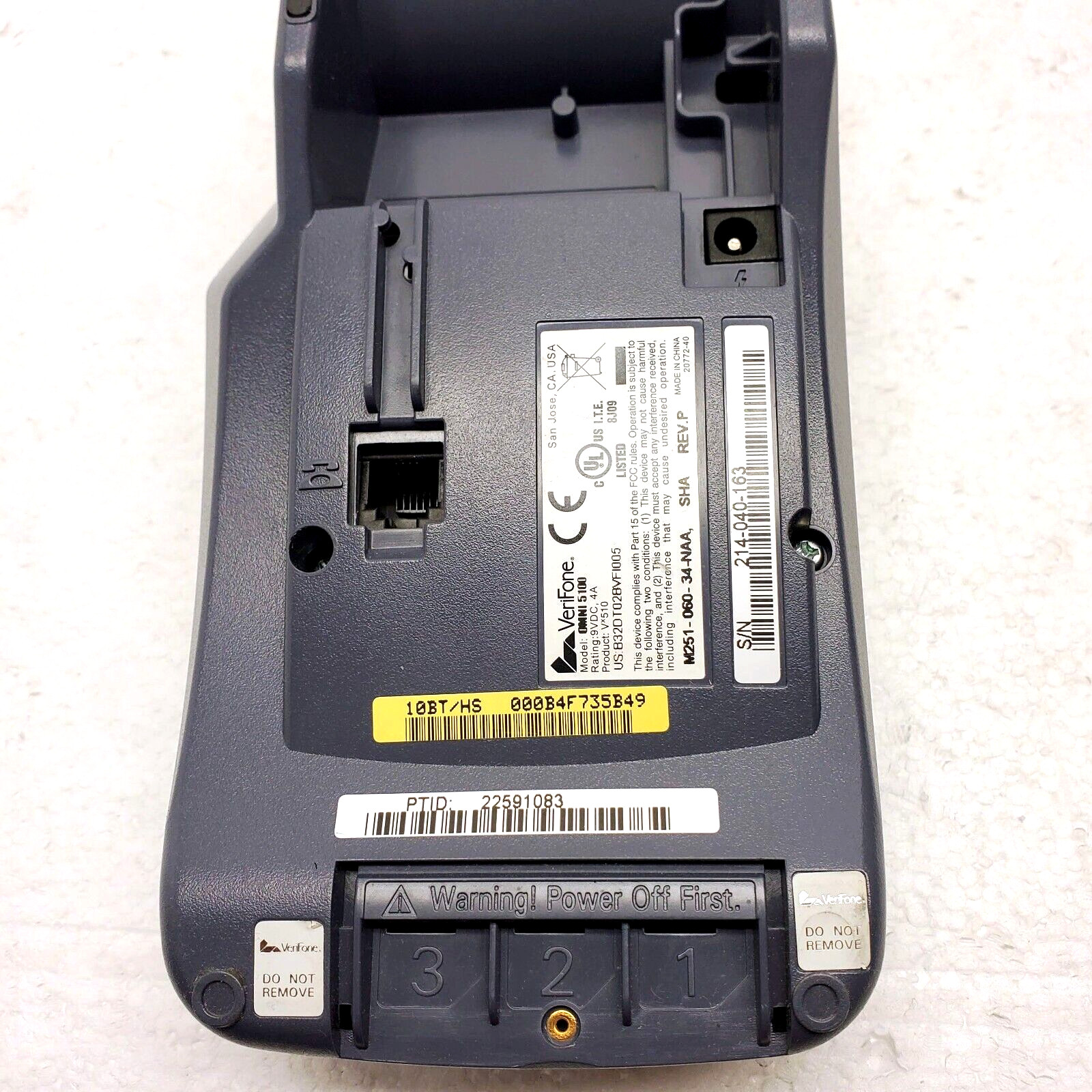 VeriFone Vx510 Omni 5100 POS Credit Card Terminal Reader
