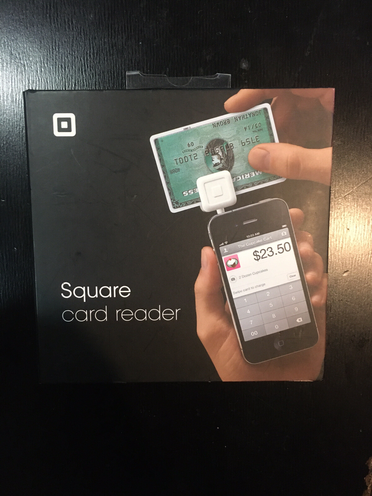 Square White Credit Card Magstripe Reader 3.5 MM Headphone Jack Plug ($10 Bonus)