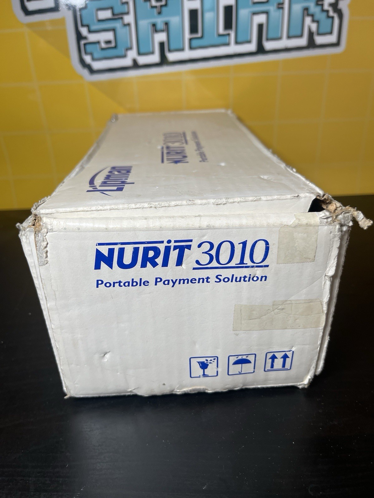 Lipman NURIT 3010 Wireless Portable Credit Card Terminal Machine Tested