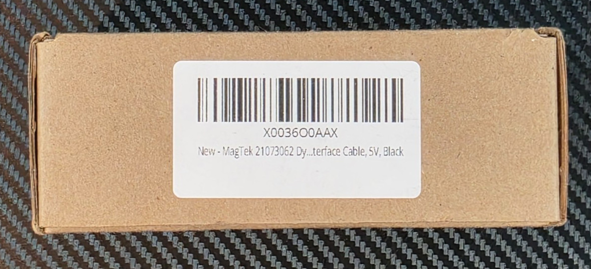 MagTek Dynamag Magnesafe Triple Track Magnetic Stripe Swipe Reader #21073062