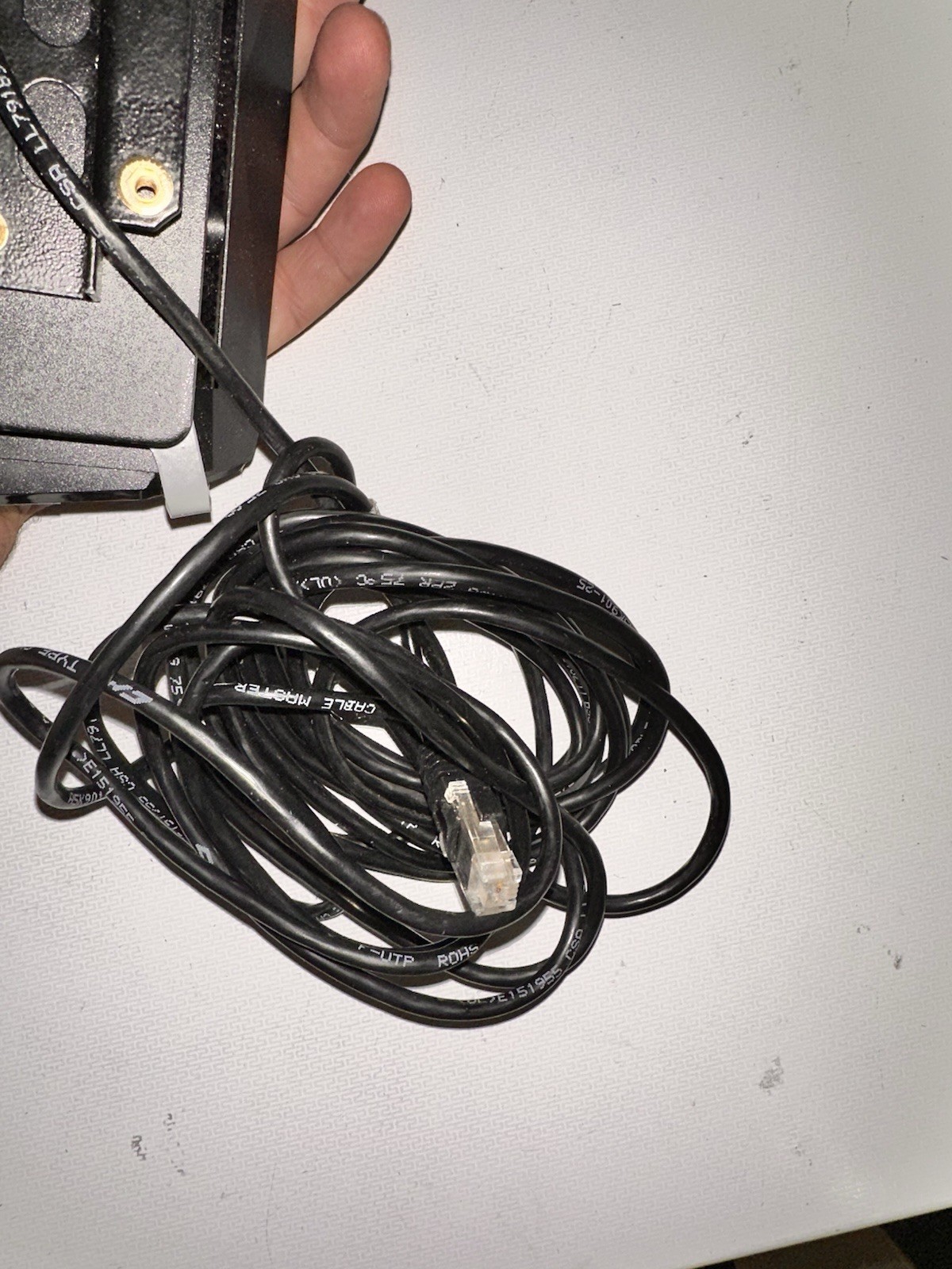 INGENICO LANE 7000 PRG30312951R CREDIT CARD TERMINAL With Base Holder Untested