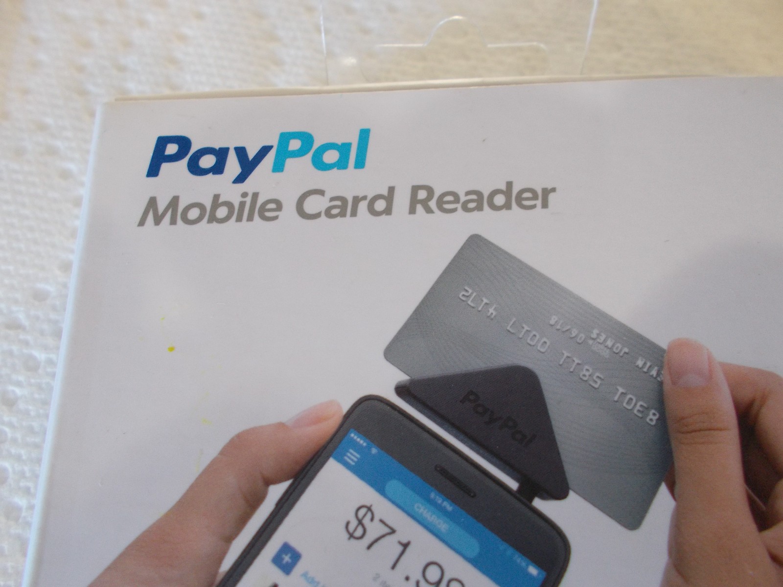 PayPal Mobile Credit Card Reader Swiper For iOS, Android, & Windows Devices