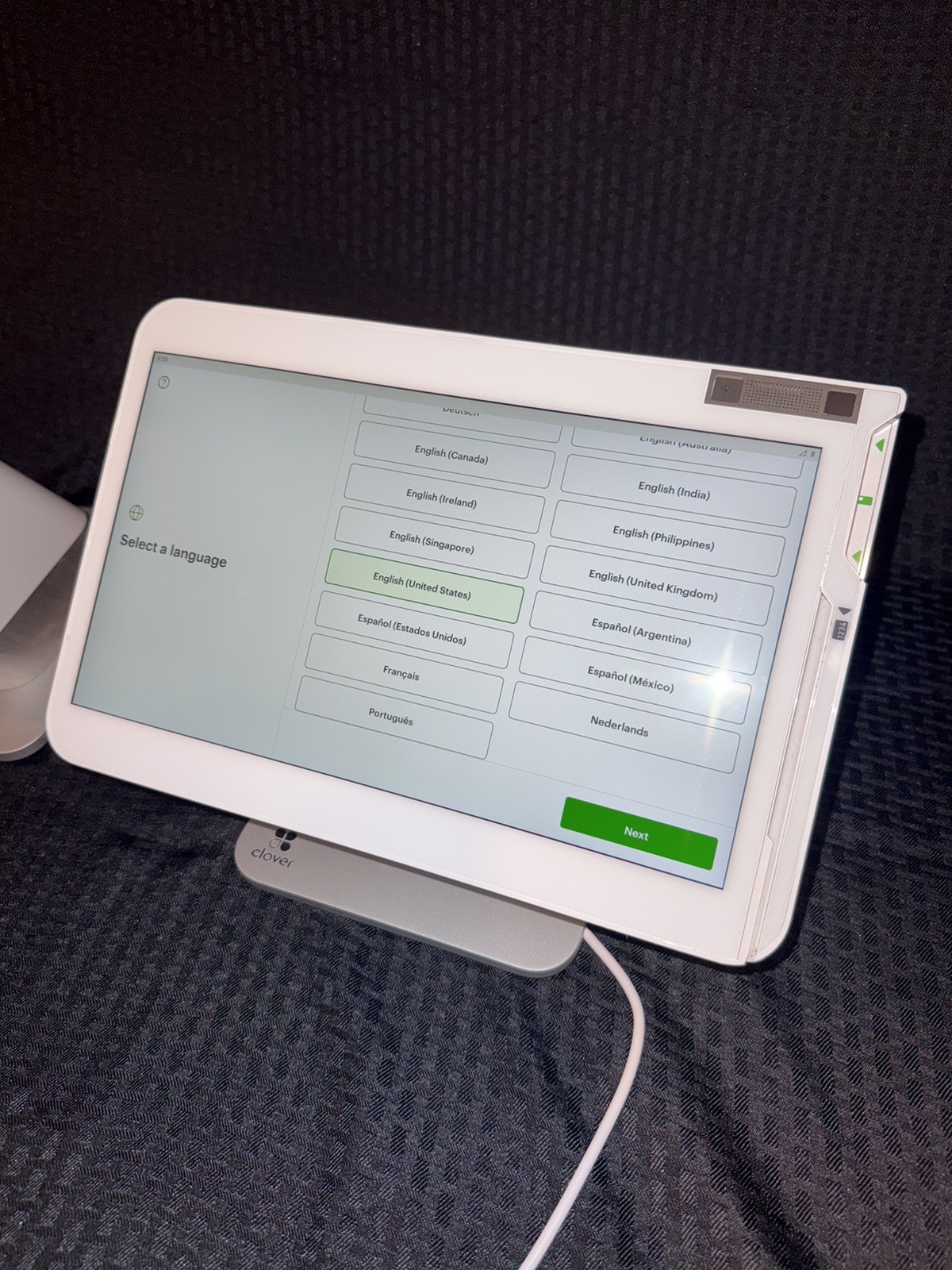 Clover Station Solo C501 POS System Cash Drawer Receipt Printer