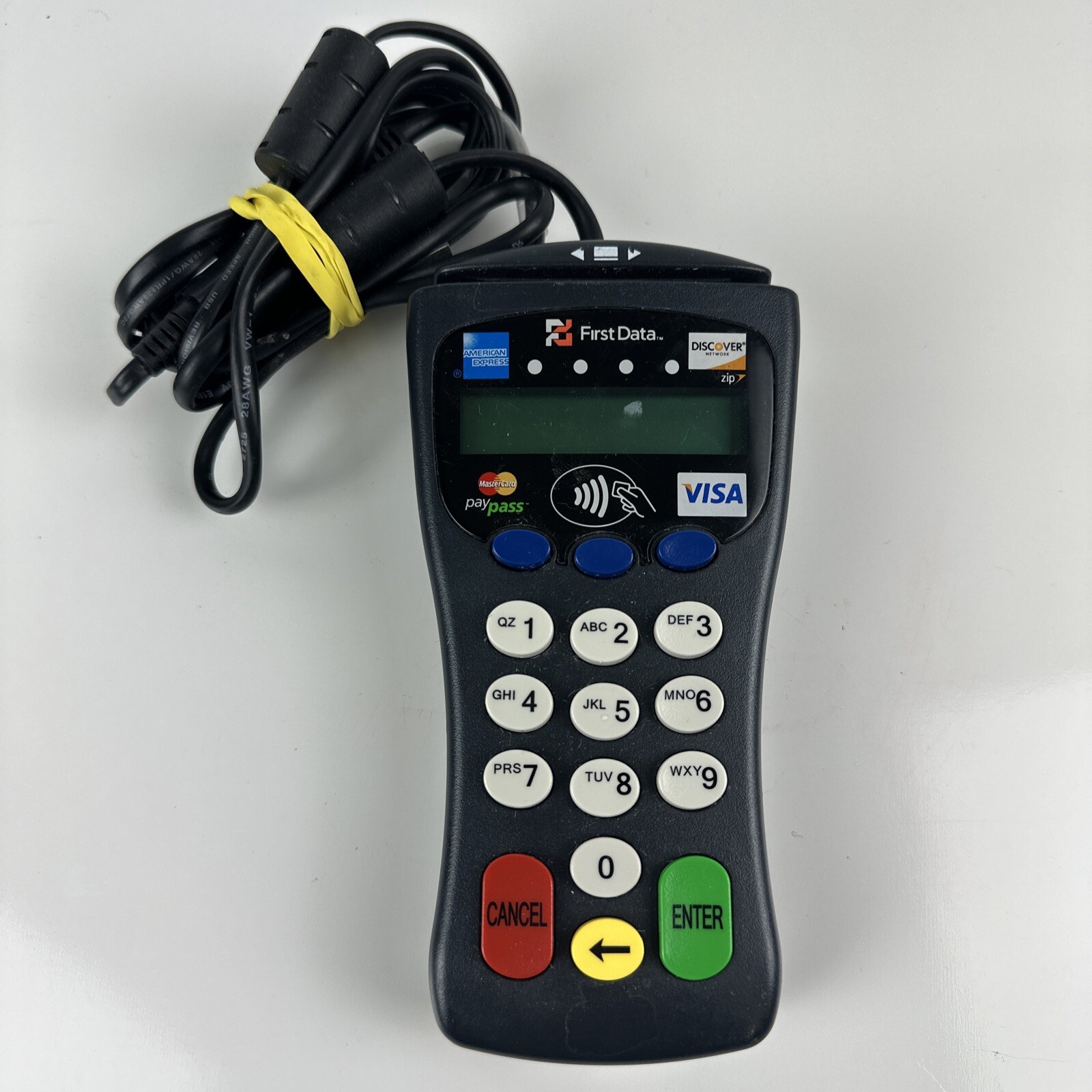 First Data FD-30 PIN Pad w/USB Cable Credit Card Processor Small Business POS
