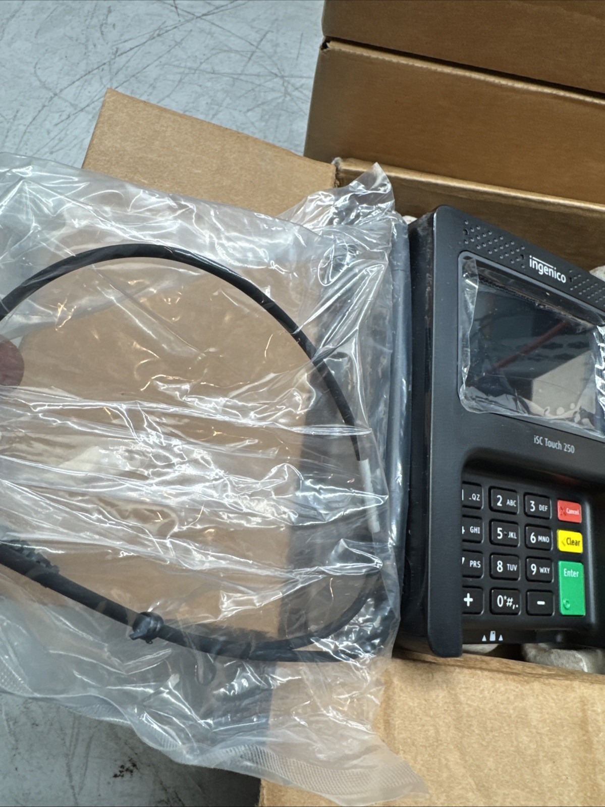 X4 Ingenico iSC Touch 250 Payment Terminals Refurbished LOT