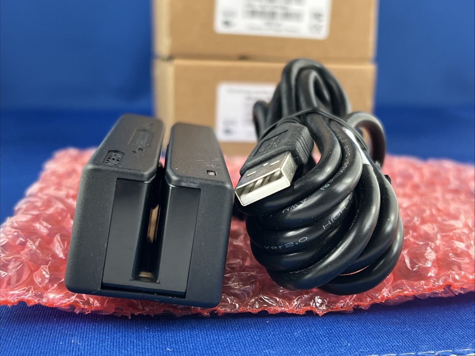 LOT 5x IDTech IDMB-334133B USB Magnetic Stripe Card Readers POS NEW BOX