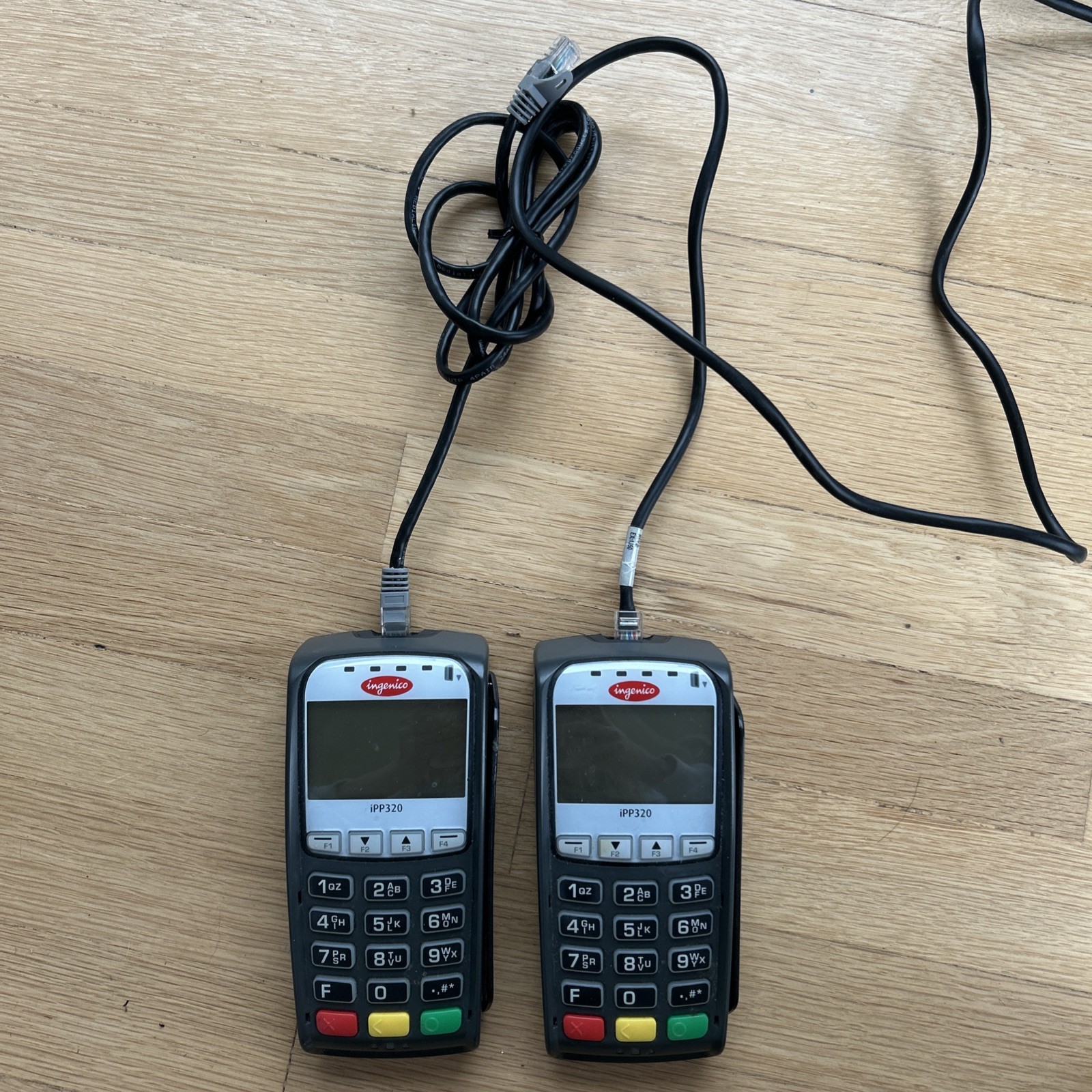 2 Ingenico Ipp350 Credit Card Pin Pad Reader USB Swiper Msr-100