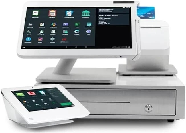 Clover Station POS Terminal System DUO All-In-One Never Used, Cash Drawer in Box