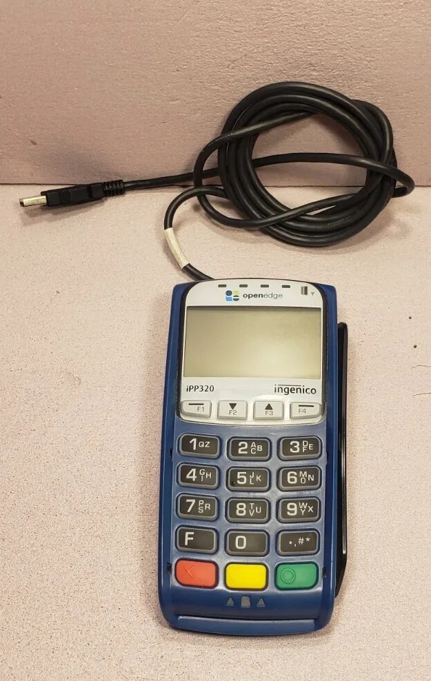 Ingenico iPP320 -11T2390A Credit Card Swipe & Chip Reader Scanner Terminal