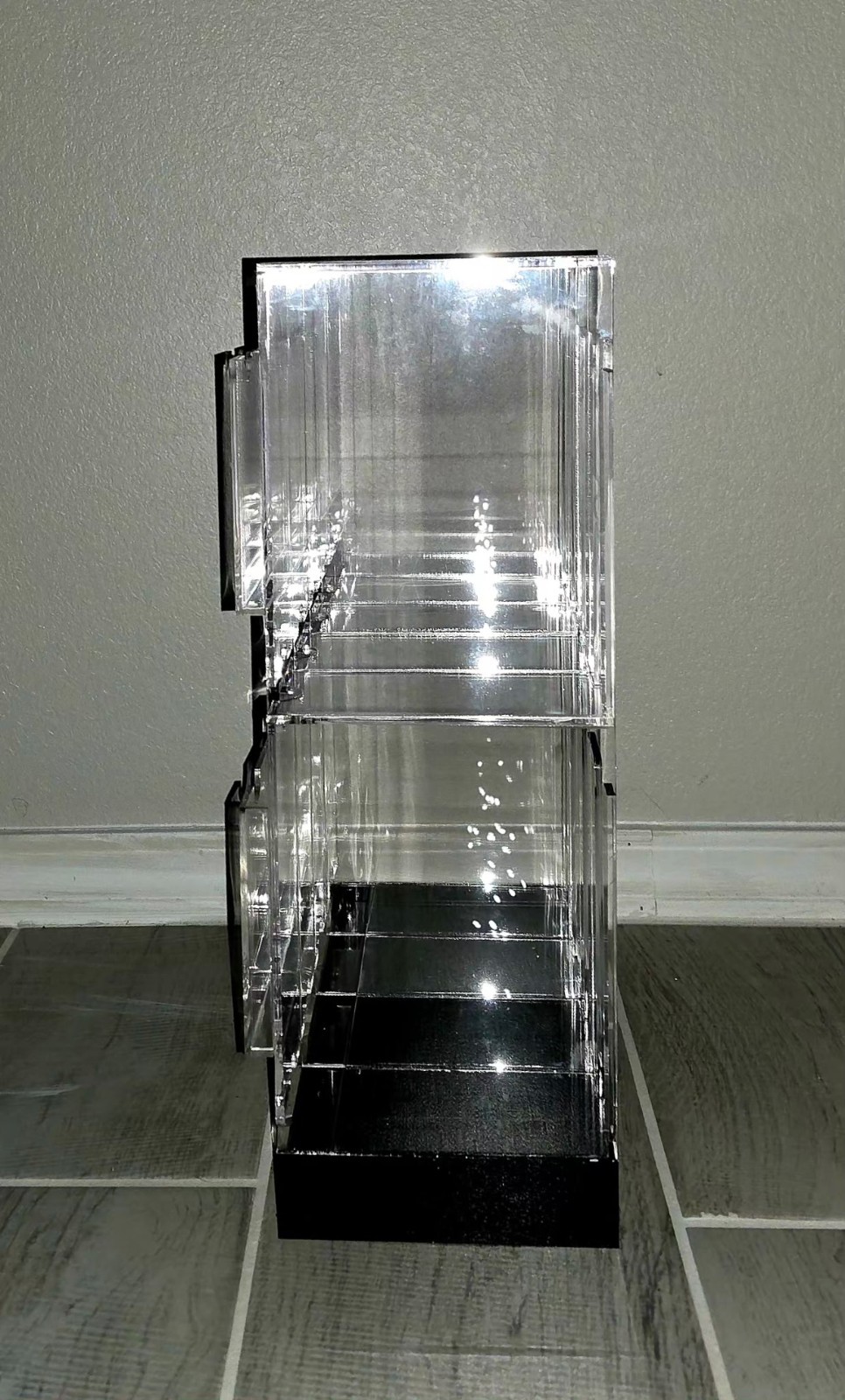 Acrylic Booster Pack Dispenser – 8-Slot Card Organizer