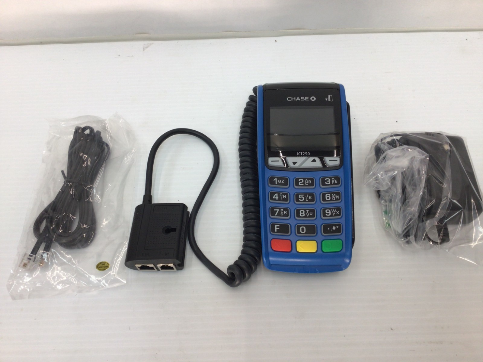 Chase Ingenico iCT250 Credit Card Terminal iCT250-11P27318 POS Reader USB Cable