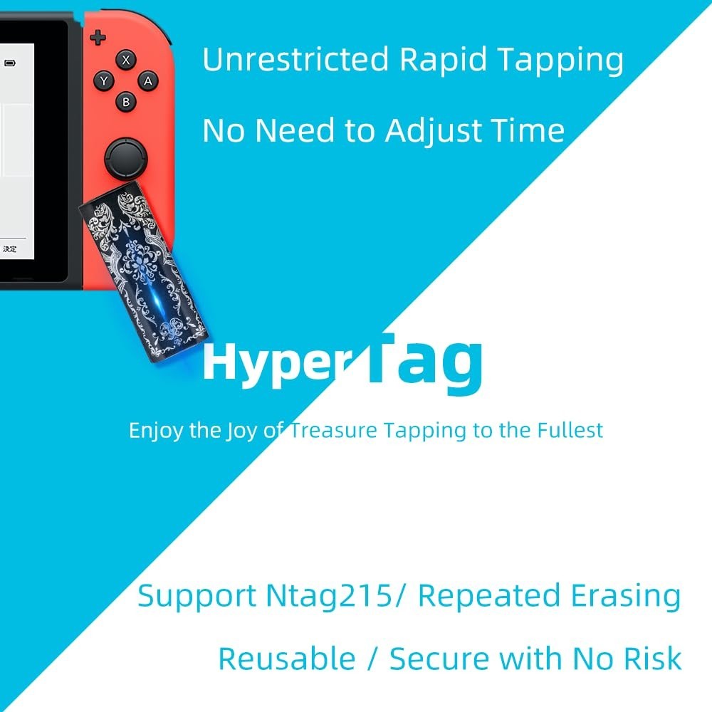 Rewritable NTAG215 NFC Emulator – Unlimited UID Generation, Rechargeable Design