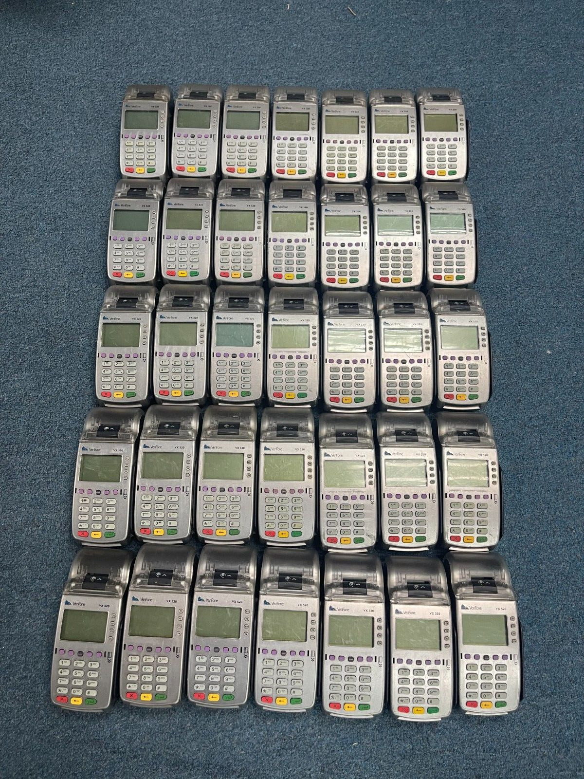 Used POS Machine for Terminal VeriFone VX520 GPRS/ETH/DIAL without battery
