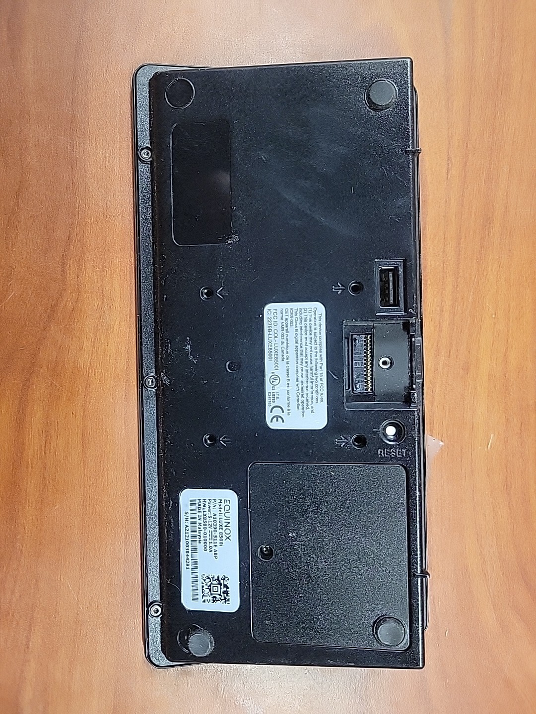Equinox Luxe 8500i Parts/Repair