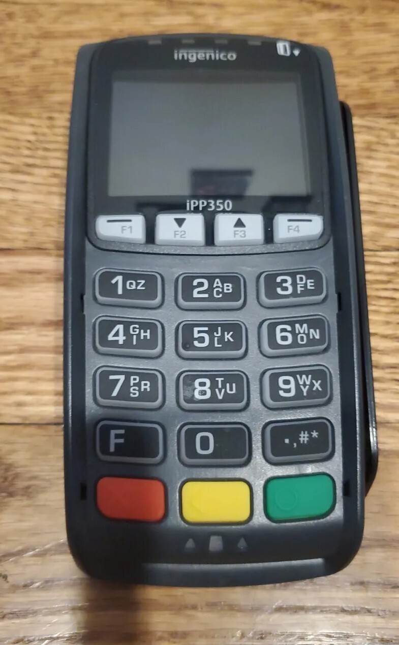 Ingenico iPP350 Black LCD Display 15-Keys Magstripe USB Powered Payment Terminal
