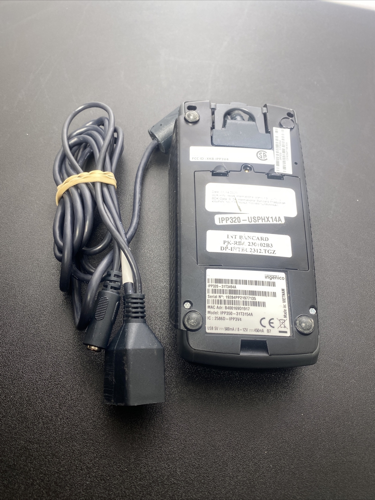 Ingenico iPP320 Payment Terminal Credit Card Reader with Cable