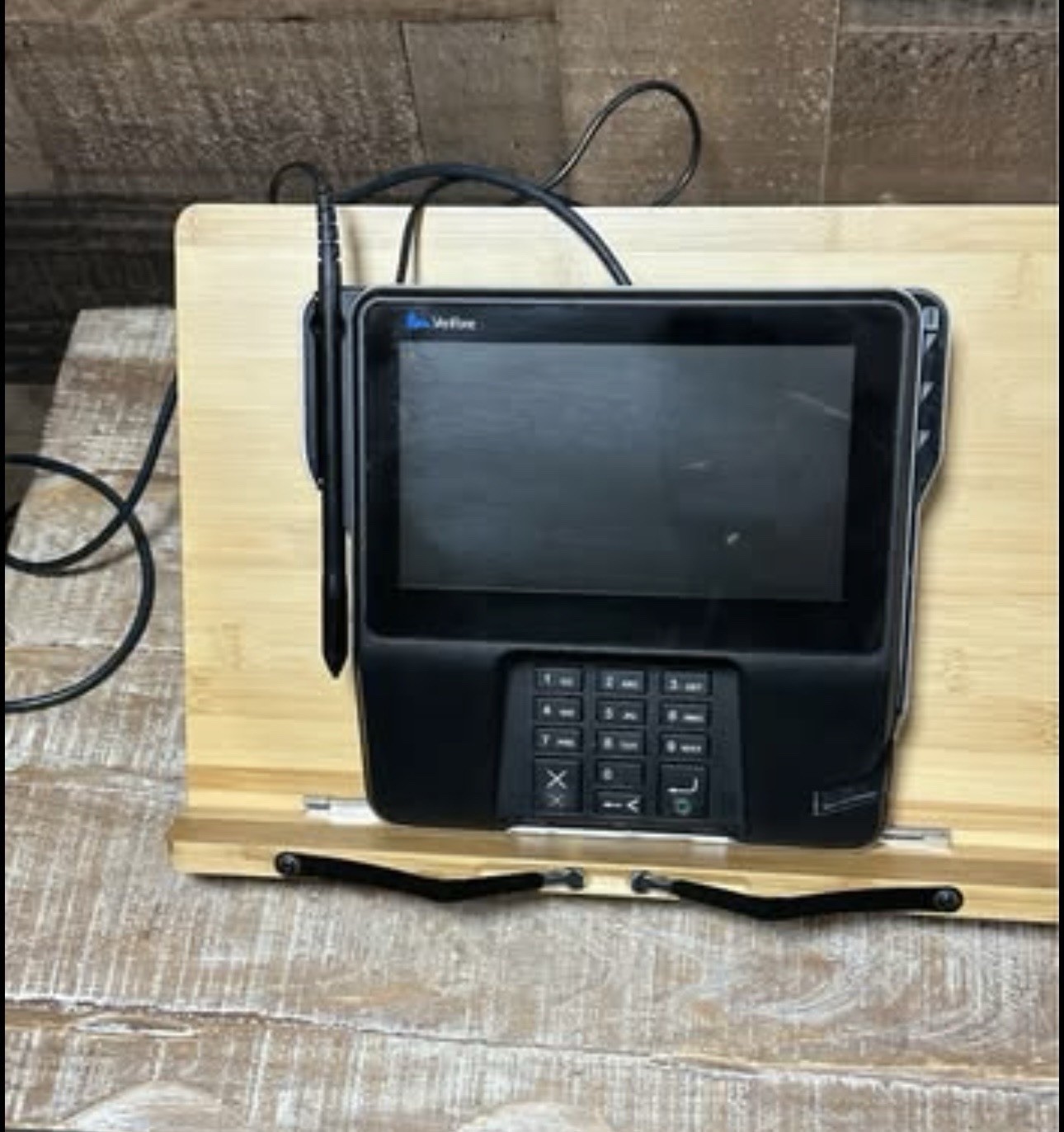 Verifone MX925CTLS Credit Card Terminal Touchscreen w/ Keypad & Power Supply