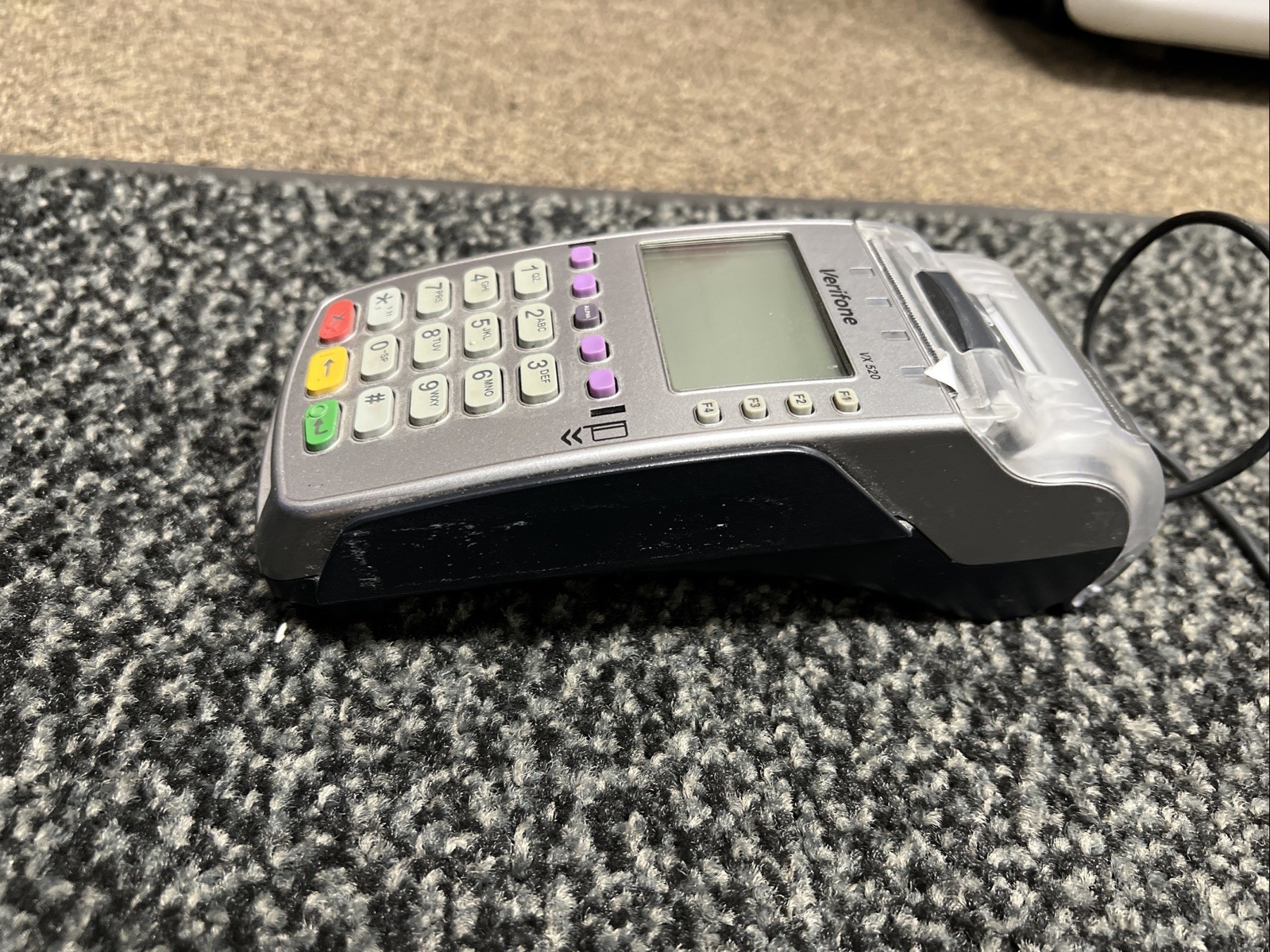 VeriFone VX520 Credit Card Terminal (tag234)