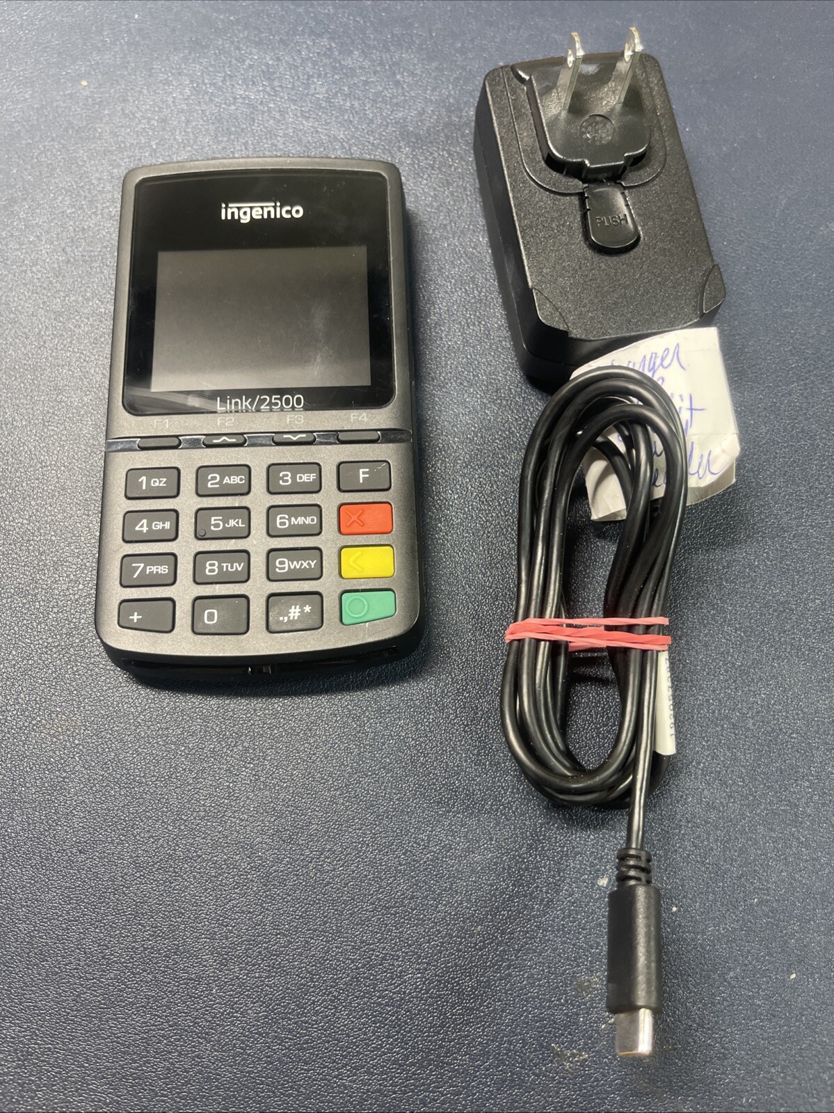 Ingenico Link 2500 Credit Card Processing Reader For Parts or Not Working