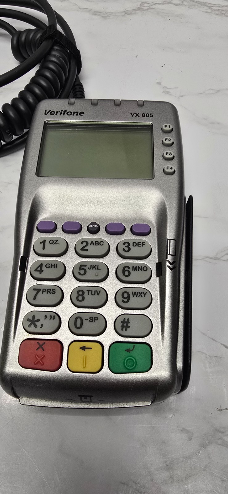 Verifone VX-805 Pin Pad Card Reader 160mb Keypad USB Version
