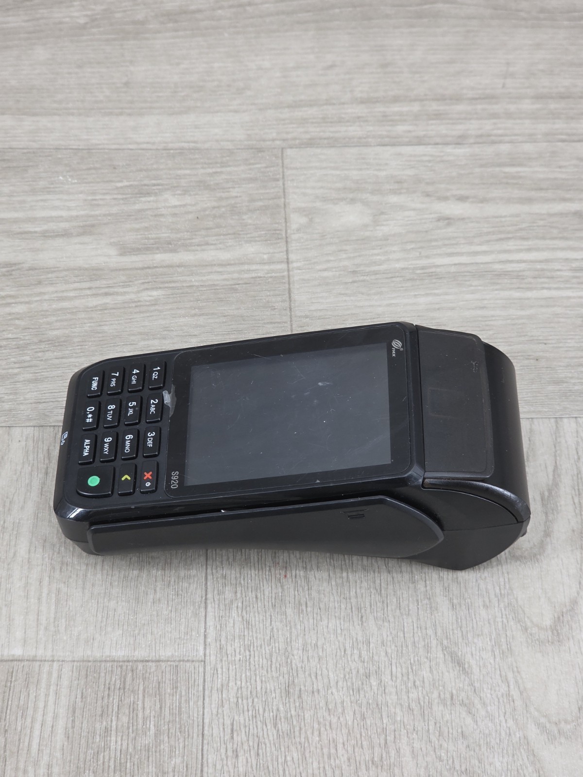 PAX S920 EMV NFC 4G Wireless Credit Card Machine S920-0QW-R74-23LA No Box/Cable
