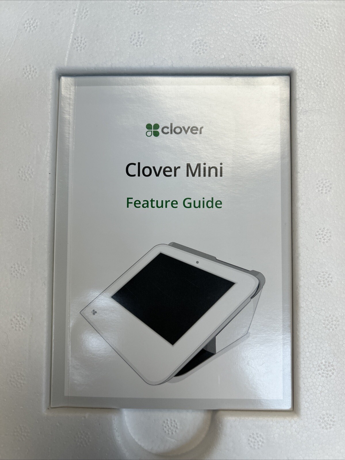 Clover Mini Wifi C300 Card Reader (NEW) w/Clover P100 printer (used)