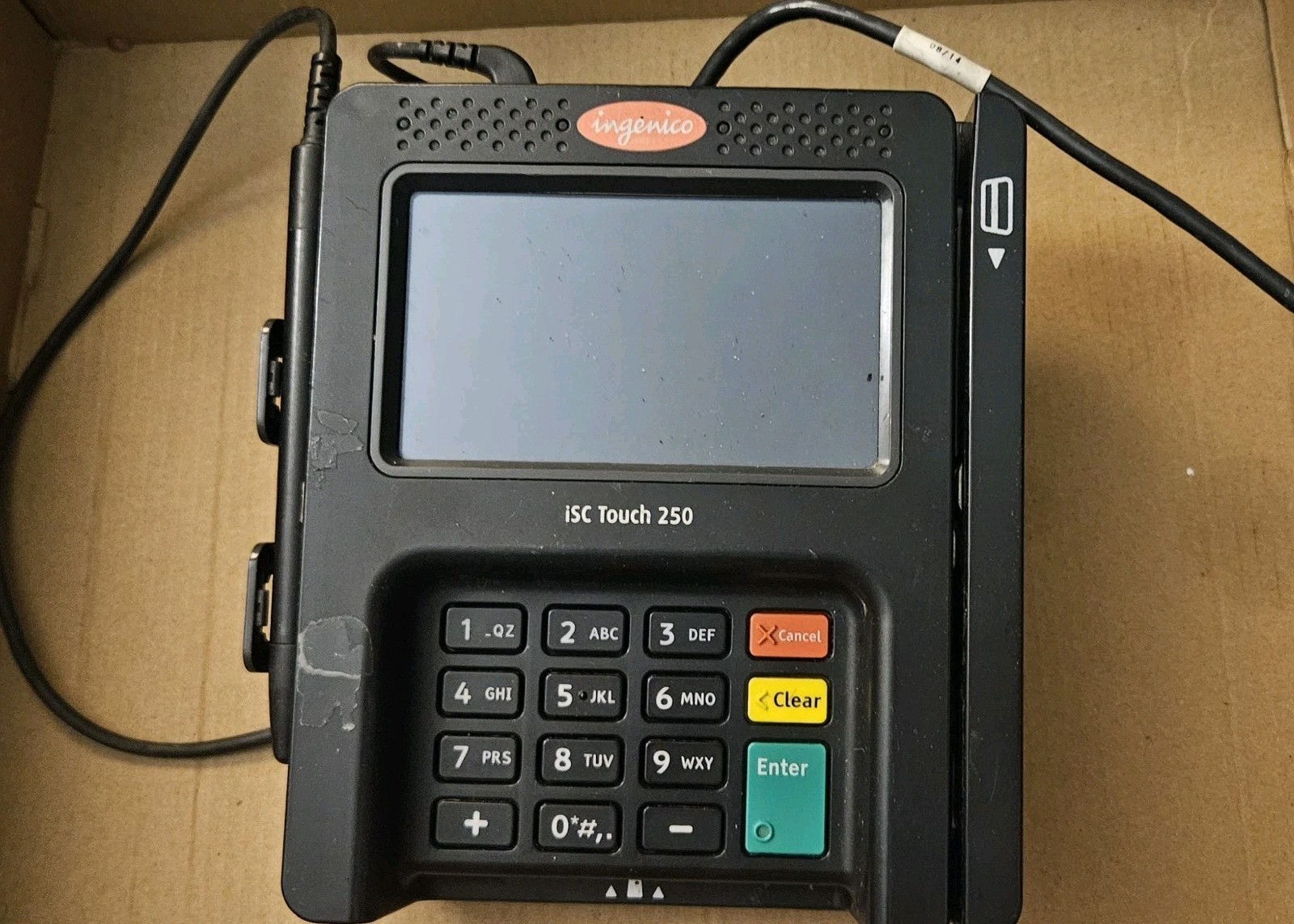 2 Ingenico ISC Touch 250 Payment Terminal – Black 1 Stand