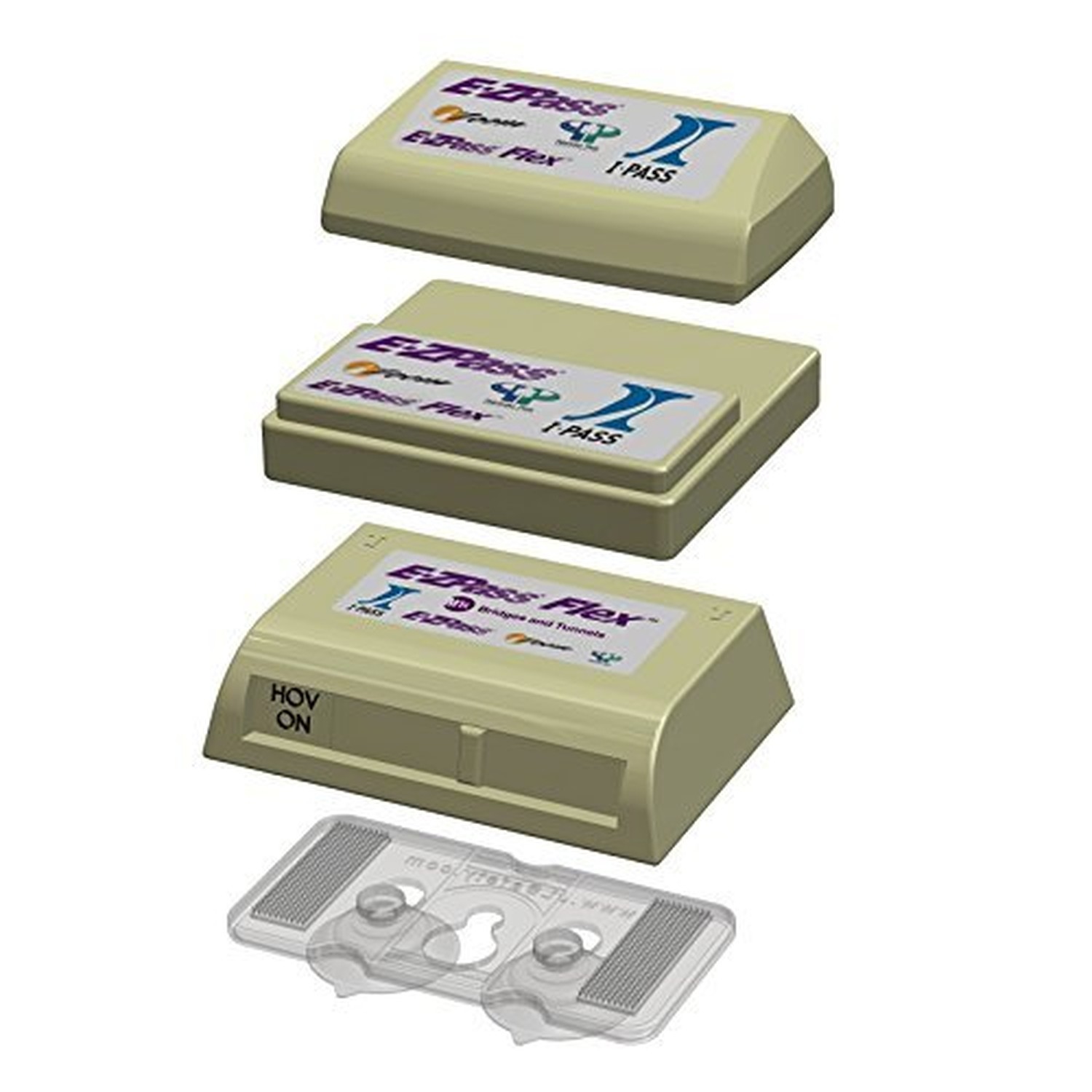 EZ Pass-Mate, Clear Holder for EZPass Flex and standard EZ Pass / I Pass NEW …