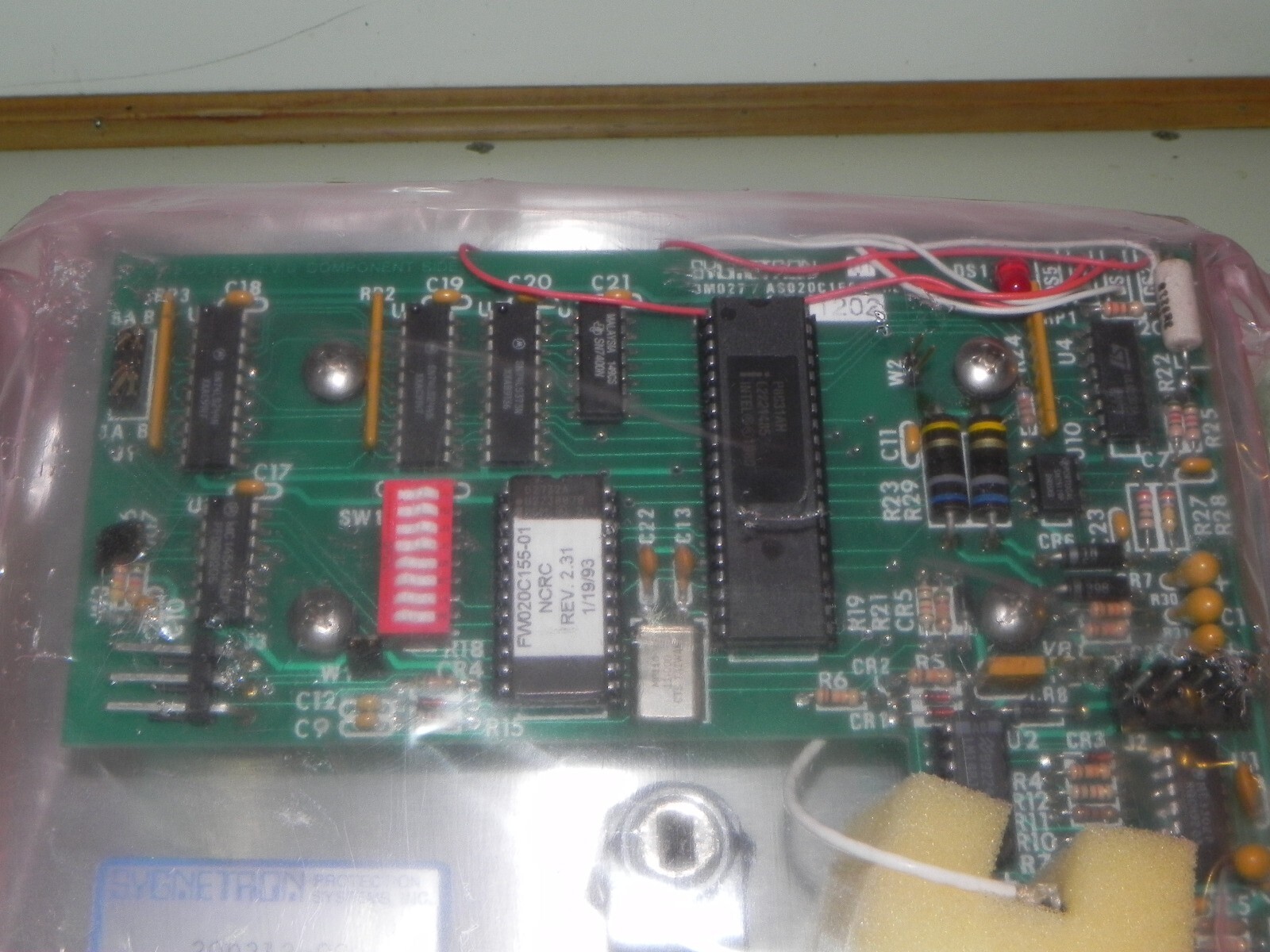 Sygnetron Protection System 20D212-00 Card Reader 3M027/AS020C155