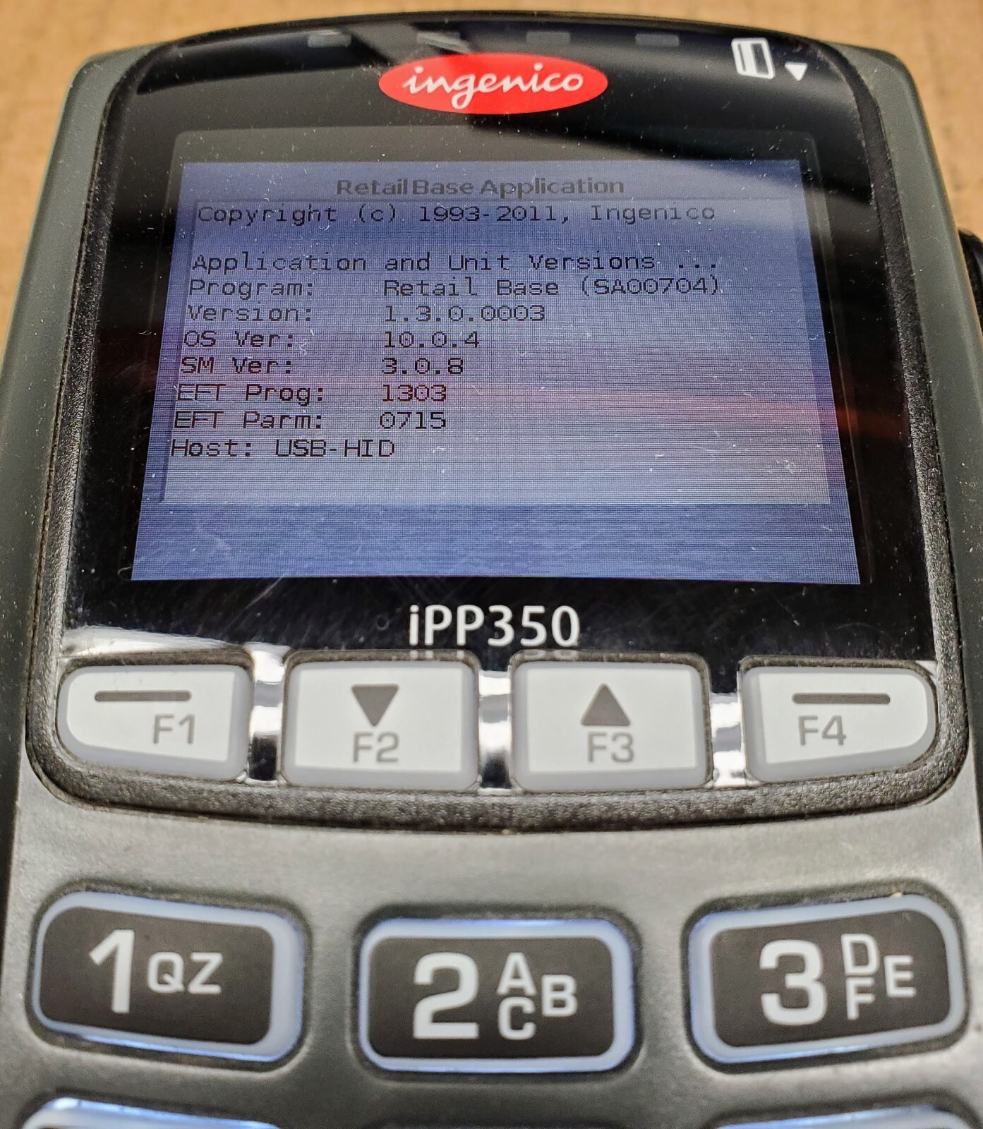 Ingenico iPP350 Credit Card Payment Terminal Reader – 01T1305A