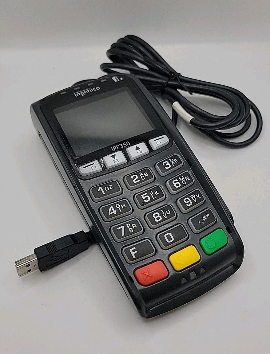 Ingenico IPP 350 USB Connect Credit Card Point of Sale PIN Payment Terminal