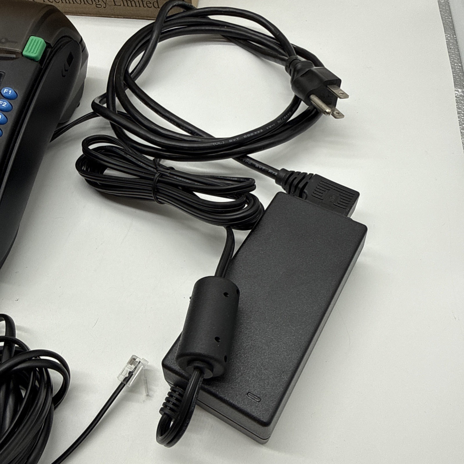 Used Pax S80 Credit Card Terminal with Power Cord Reset – Invalid IC Card- Works
