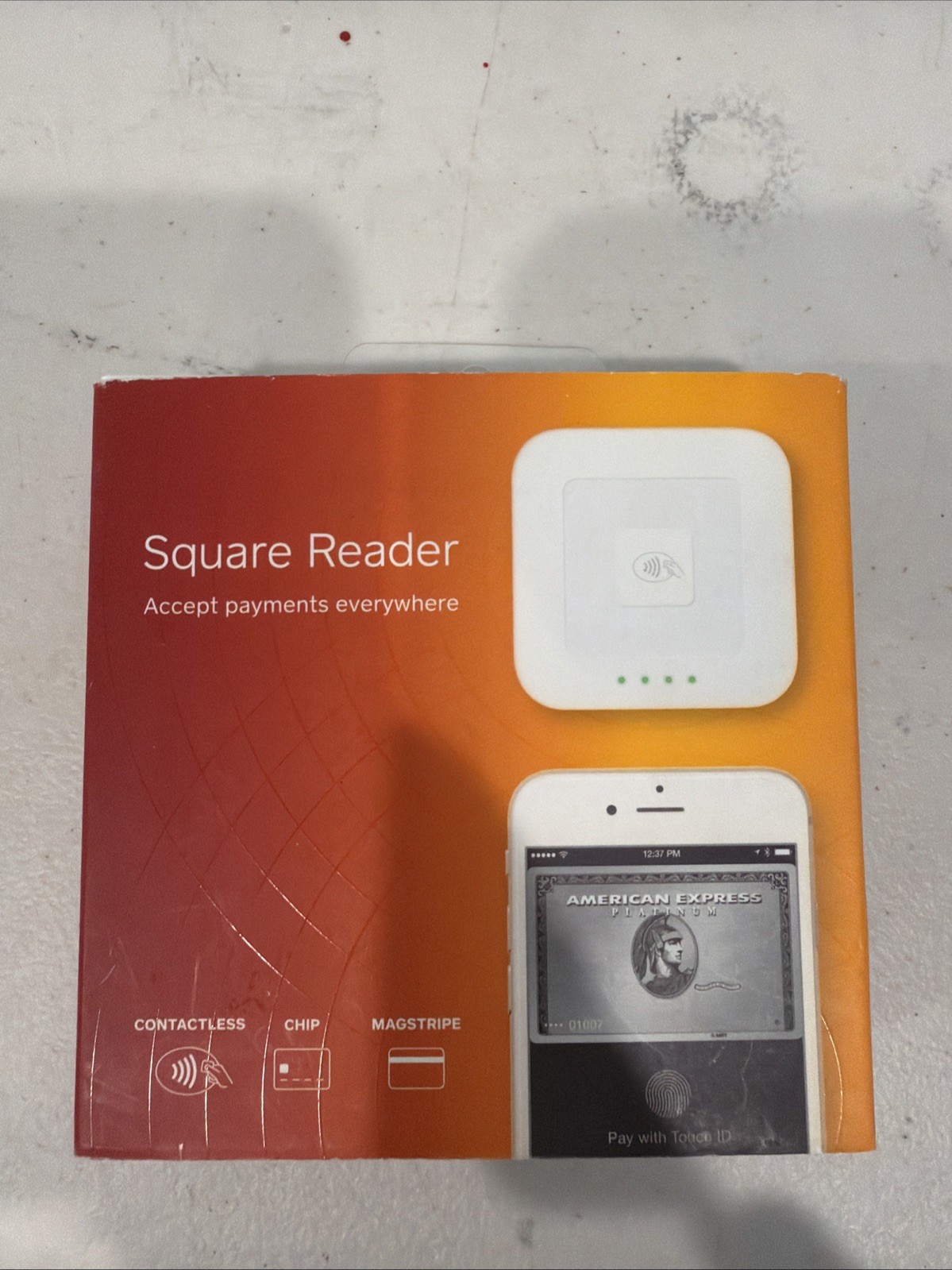 Square Credit Card Reader For Contactless Chip Model S6
