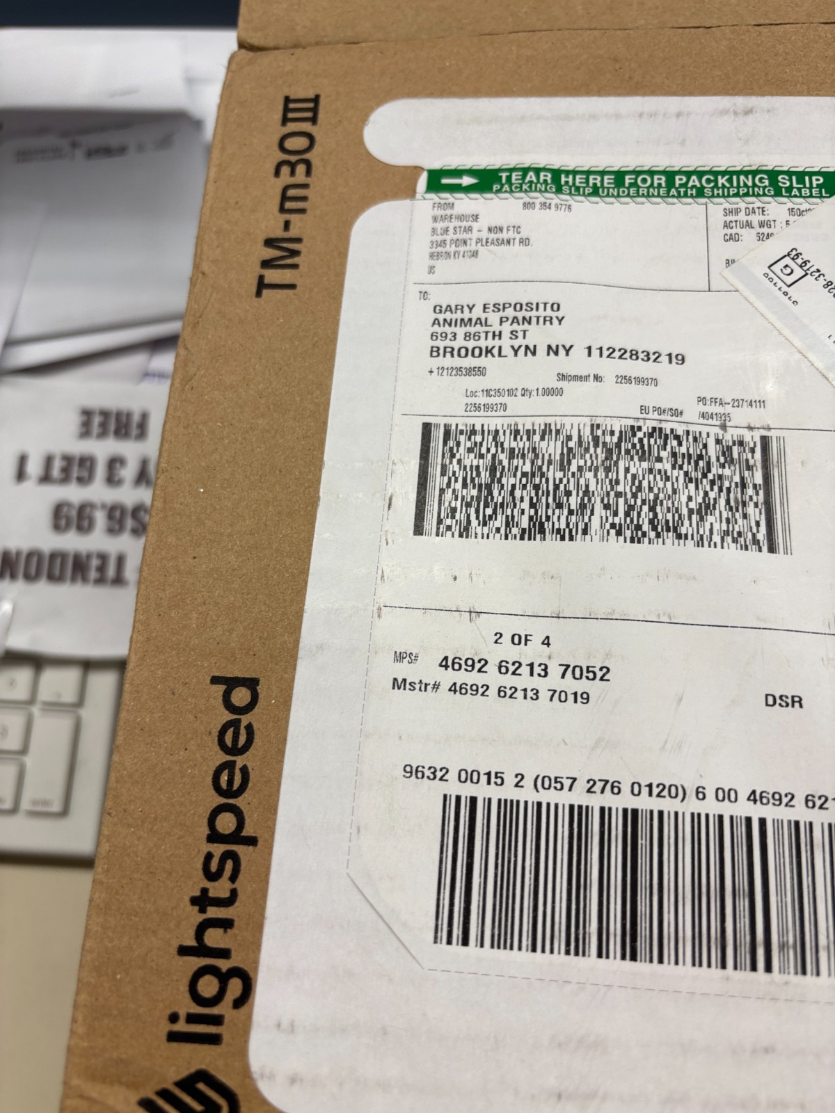Lightspeed POS Bundle For Desktop Computers W Supplies UNUSED
