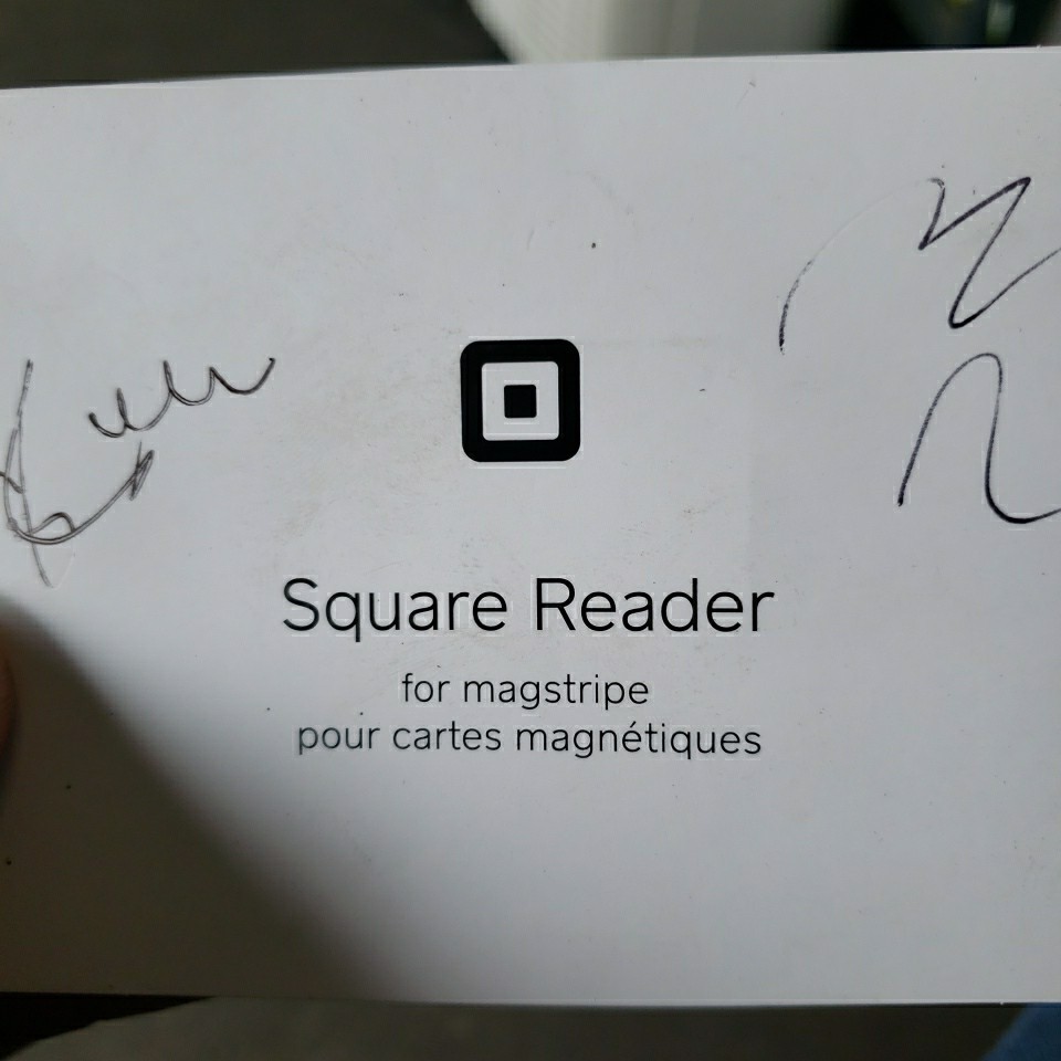 Square A-SKU-0523 Card Reader for Magstripe Lightning Connector