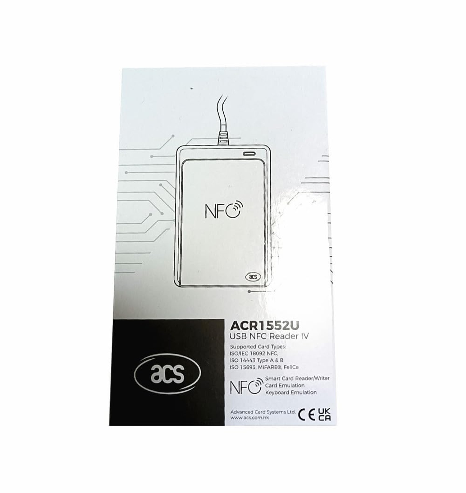 ACR1552U USB NFC Reader IEC14443A/B, ISO15693 Protocol Supported, USB Type A …