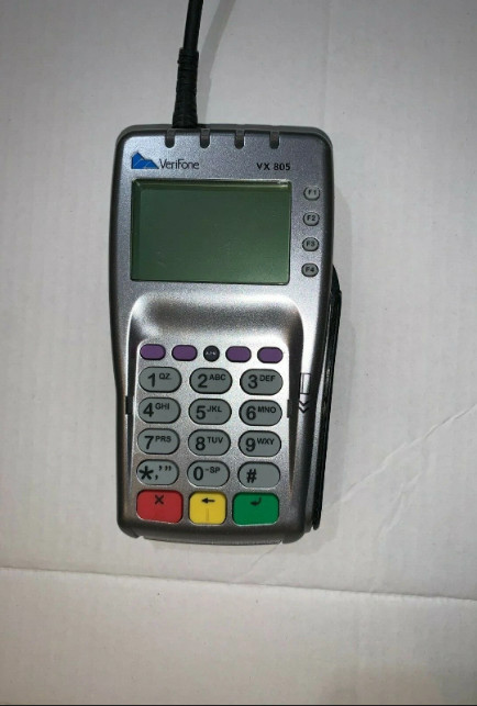 Verifone Vx805 Pin Pad Card Reader 160mb Keypad