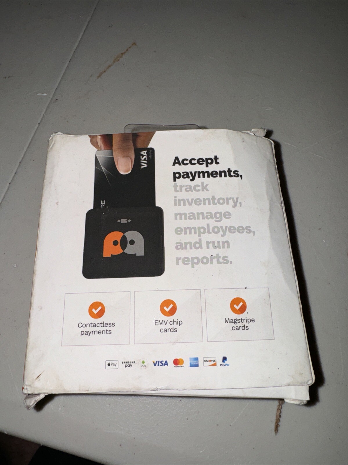 Payanywhere Card Reader – SwyftPAY Cash Discount account setup before shipping