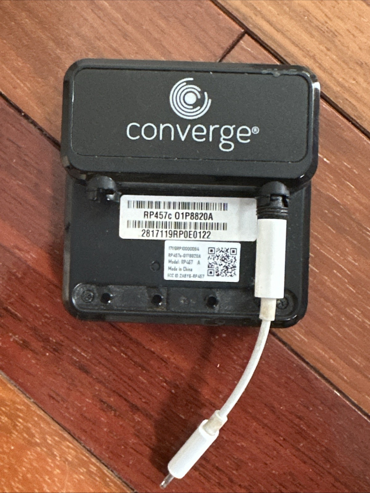 Ingenico Converge Credit Debit Card Reader RP457C Backup Spare Mobile Box
