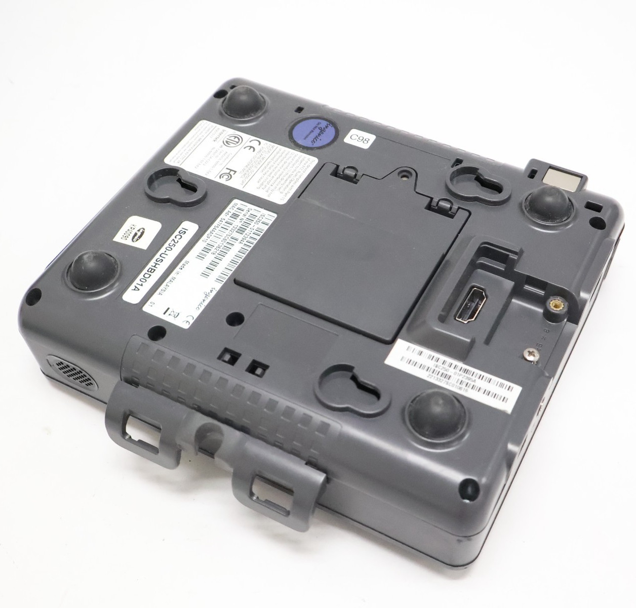 AS-IS Lot of 2 Ingenico iSC250 Signature Capture Terminal PIN Pad w/ADP & Cables