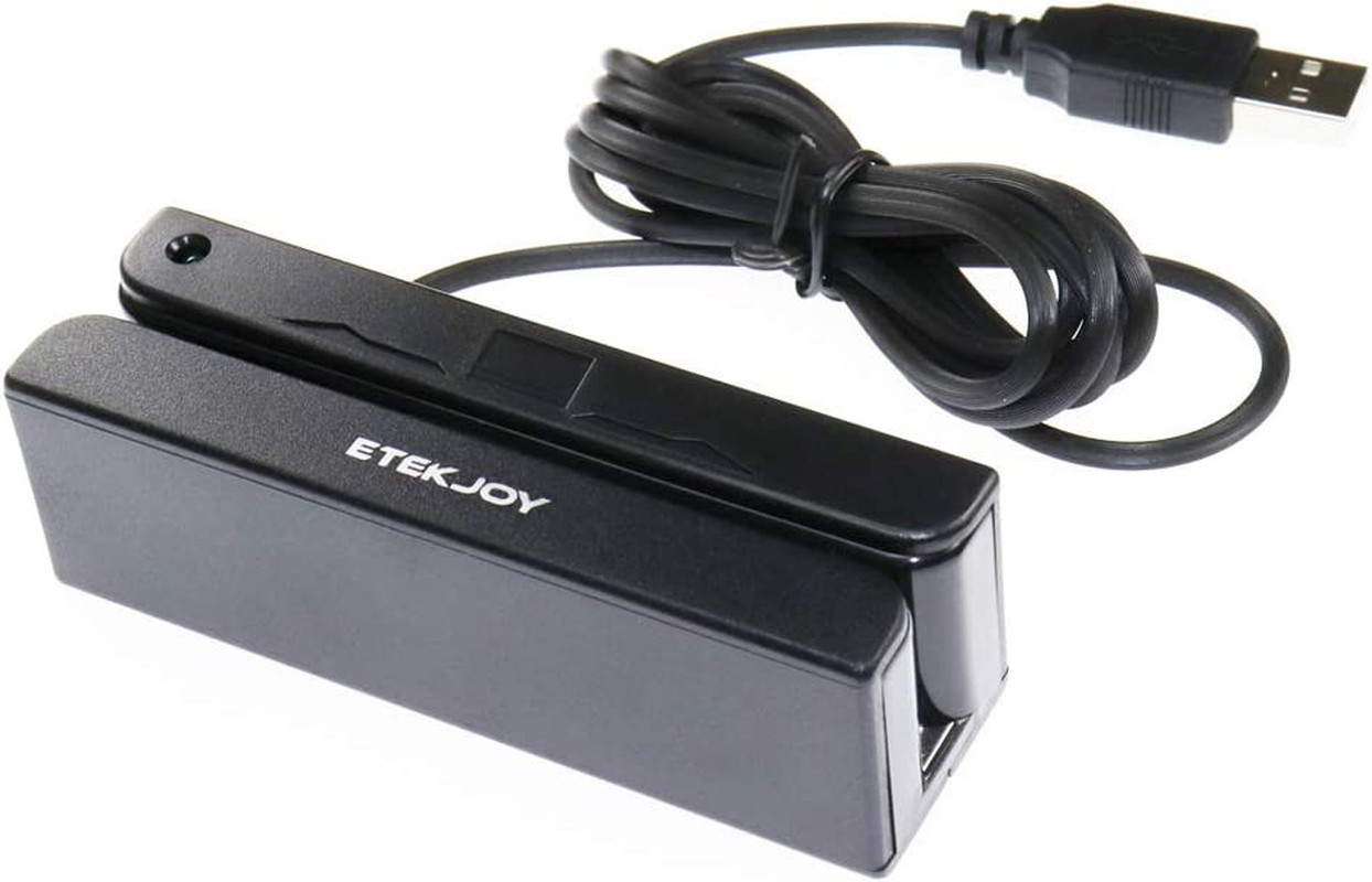 USB 3-Track Magnetic Stripe Card Reader POS Credit Card Reader Swiper