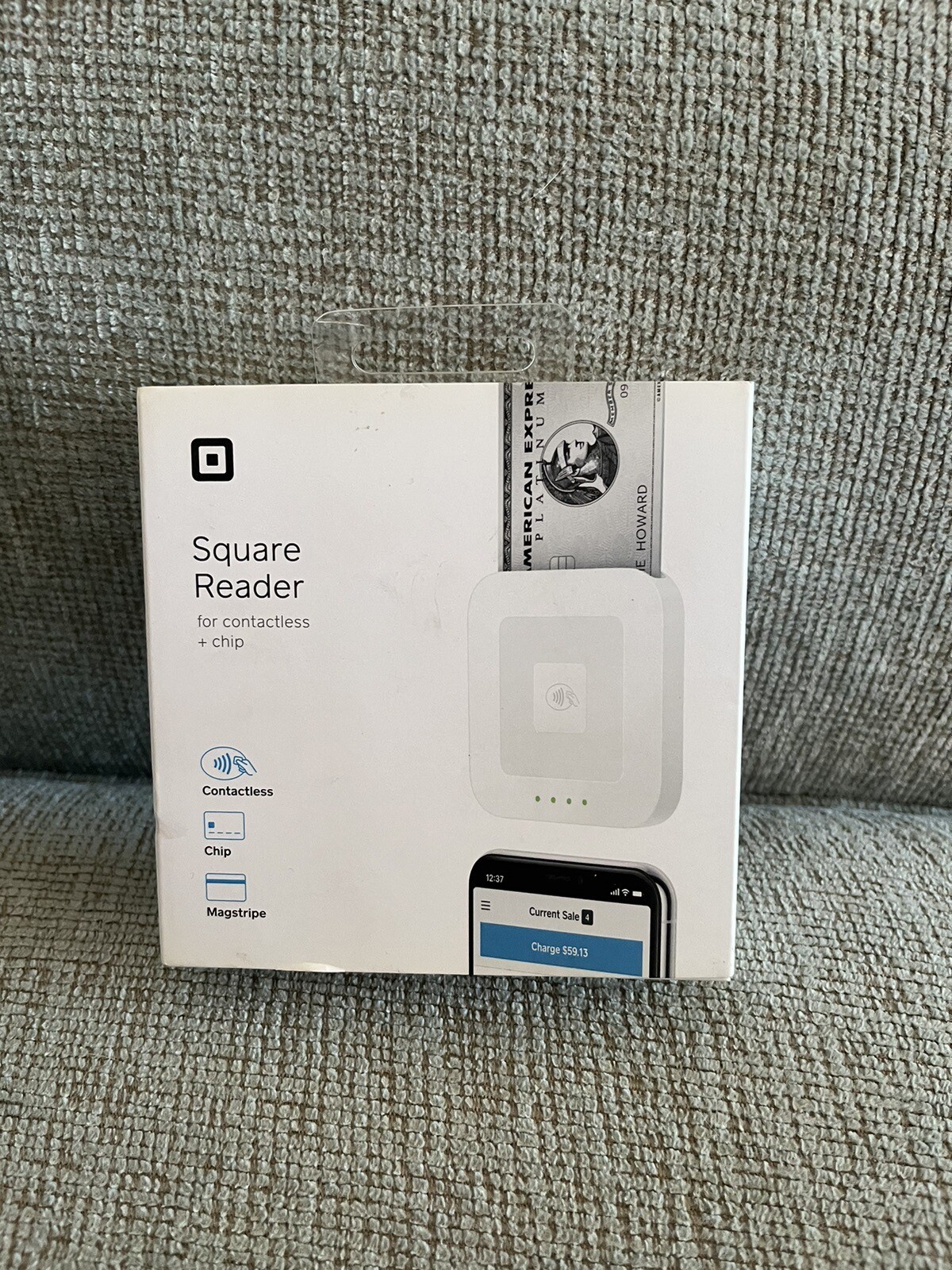 Square A-SKU-0485 Credit Card Reader + Dock For Square Reader A-SKU-0120-02