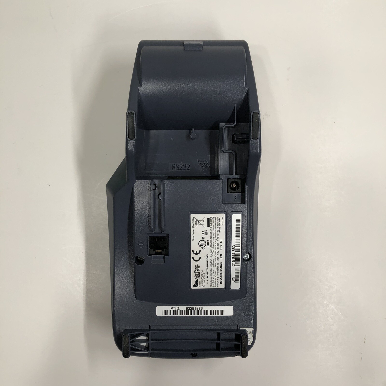 VeriFone Vx510 Dual Comm Credit Card POS Machine – UNTESTED PARTS OR REPAIR